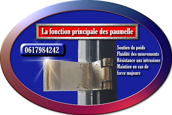 La fonction principale des paumelles