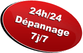 24h/24 Dépannage 7j/7