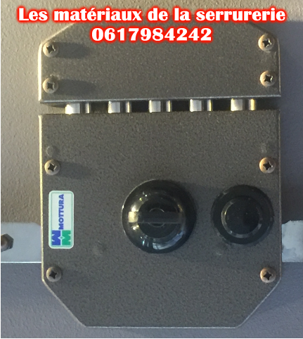 Les matériaux de la serrurerie