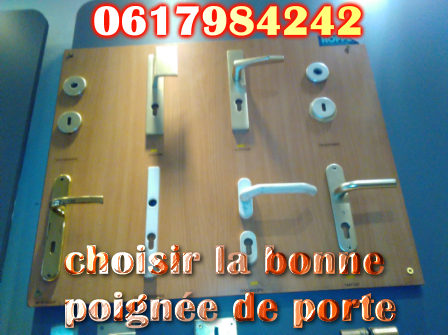 Choisir la bonne poignée de porte